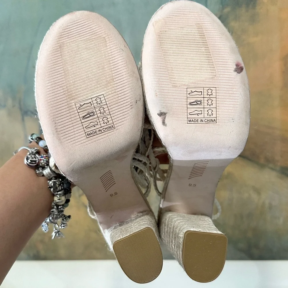 🌸PAIGE🌸Carson Platform High Heel Sandals Size: 9.5